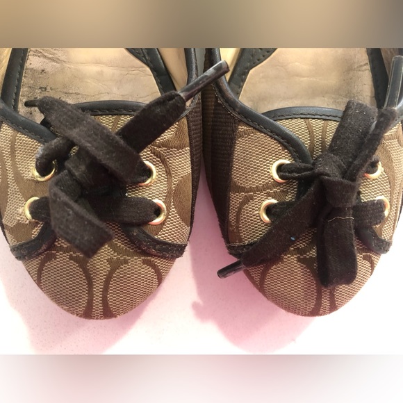 Coach “Janelle” Ballerina Flats - Picture 2 of 10